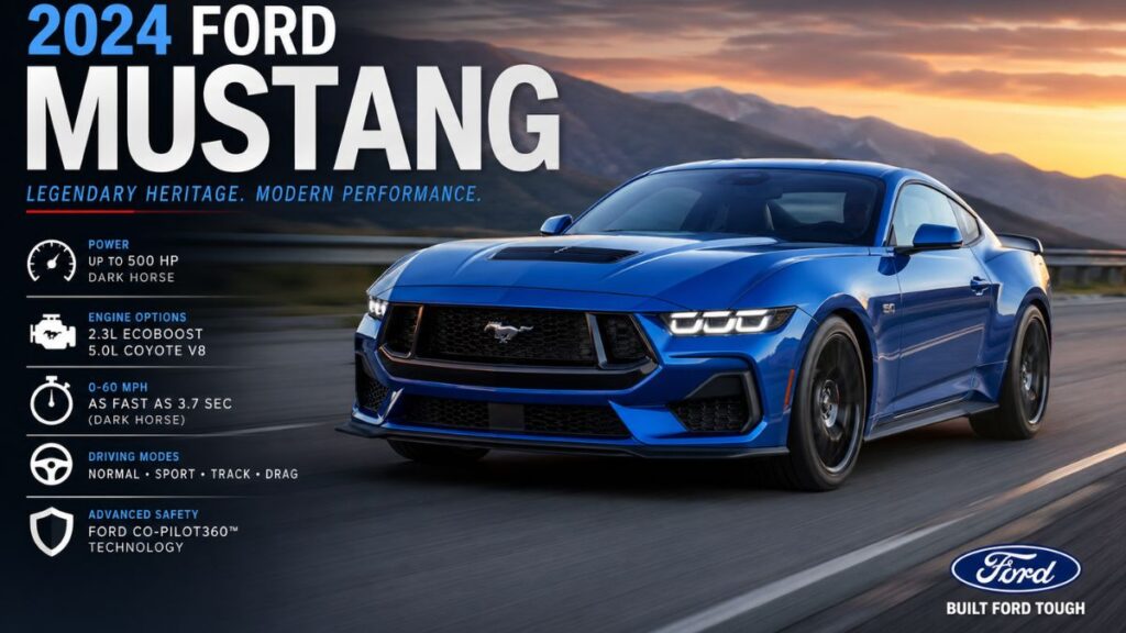 Ford Mustang 2024: The Complete 3000-Word Guide to America’s Iconic Muscle Car