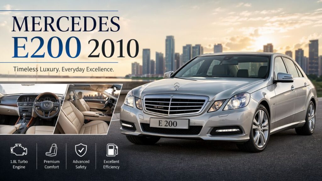 Mercedes E200 2010: A Timeless Blend of Luxury, Comfort, and Performance