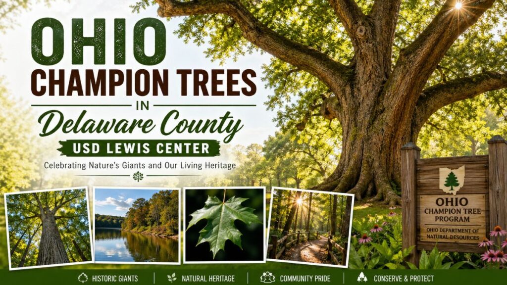 ohio champion trees delaware county usd lewis center